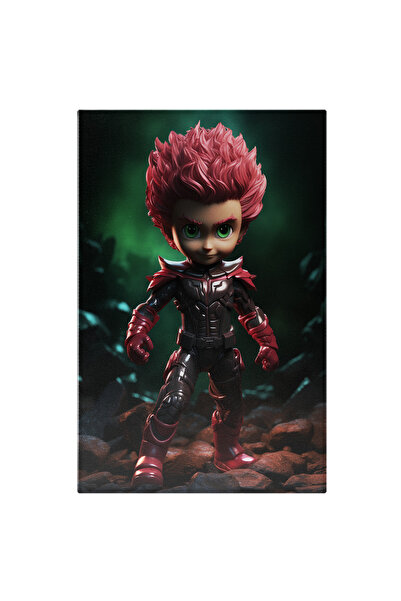 StoryGift Romania Tablou Canvas: Figurina Cu Inspiratie Marvel Imbracata In C...