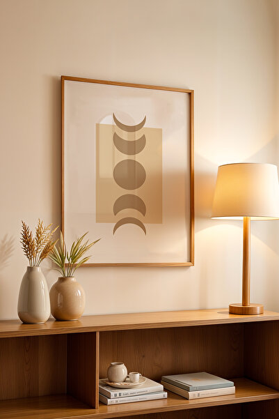 Basquiart Αφίσα της σειράς Bohemian με ξύλινο πλαίσιο, Αριθμός Πίνακα: 144