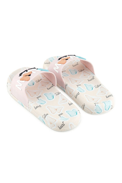 GEZER Kadın Yazlık PU Rahat Taban Ev Banyo Havuz Plaj Terlik