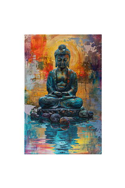 StoryGift Romania Tablou Canvas: Pictură În Ulei Buddha- Credințe Și Artă Pictura Digitala