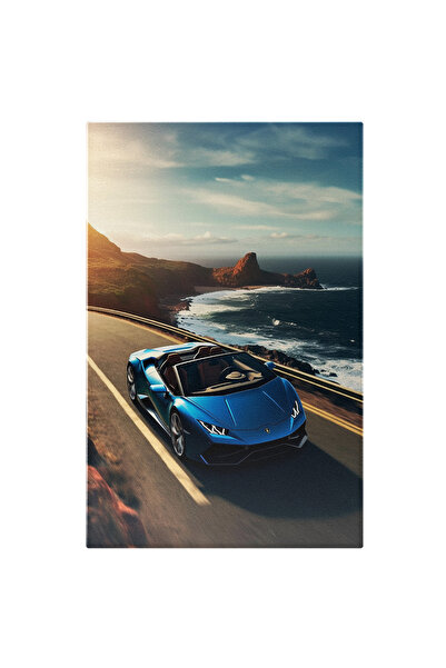 StoryGift Romania Tablou Canvas: Bolid De Lux Lamborghini - Prezentare Sosea ...