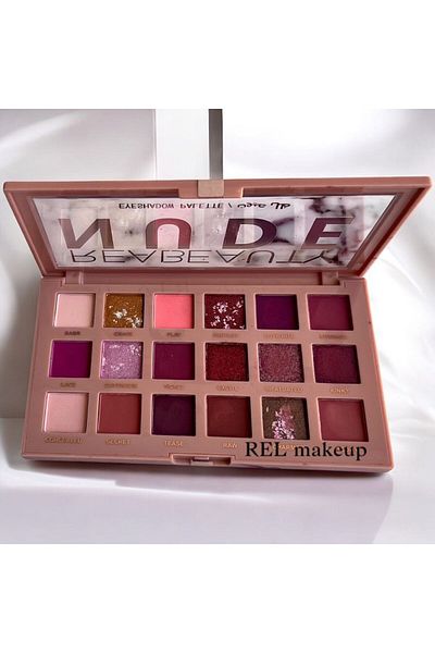 real beauty 18-Color Eyeshadow Palette – Create Endless Looks