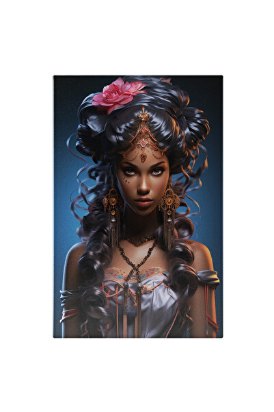 StoryGift Romania Tablou Canvas: Frumusete Deosebita Lucrari De Arta, Croiala Costum, Intuneric, Papusa, Acces