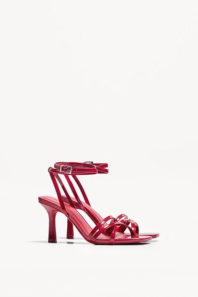 Bershka Strappy high-heel sandals