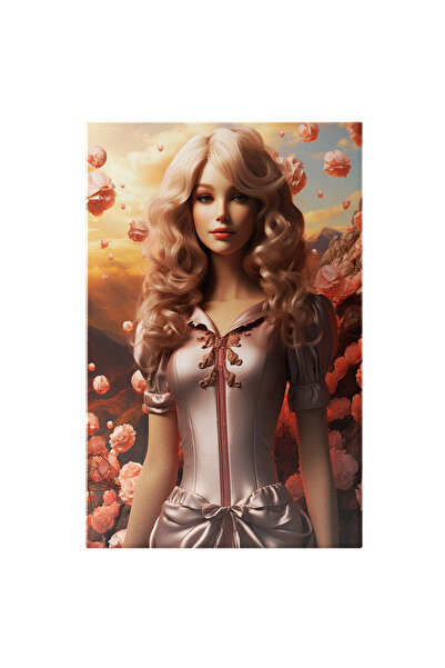 StoryGift Romania Tablou Canvas: Portret Feminin Estetic Aflat In Natura Sub ...