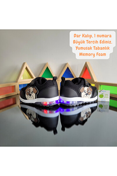 elma bebe حذاء رياضي مضاء من الإسفنج الذكي التشريحي للجنسين - أحذية Bebe İlka...