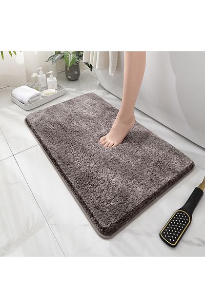 Choice 500MMx800MM coffee Soft Comfortable Thick Plush Floor Mat,Bathroom Floor Rug,Bedroom Carpet,Living R