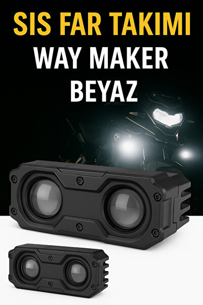 C9 Way Maker 70 Watt Beyaz Profesyonel Motosiklet Sis Farı