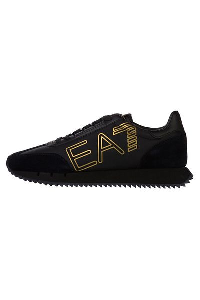 EA7 Emporio Armani Pantofi Sport Emporio Armani Ea7 Pentru Barbati Black&white Vintage - X8x101xk2570m701 .
