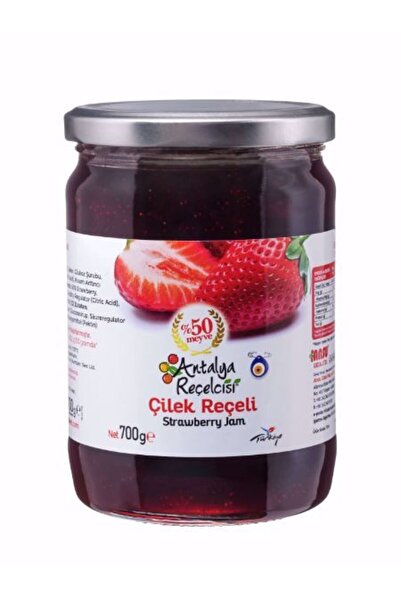 Antalya Reçelcisi Çilek Reçeli 700g Klasik Seri