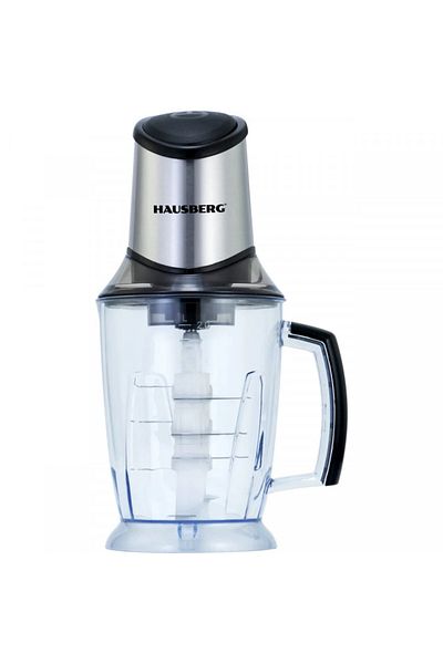 Hausberg Electric chopper 500-700 W, 2 L plastic bowl, 8 knives, 1 speed
