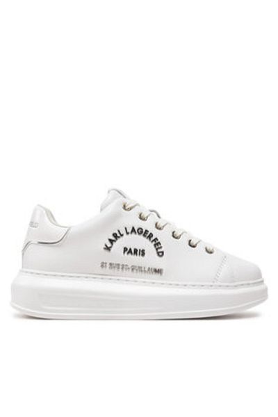 Karl Lagerfeld adidași pentru femei KL62539K albi
