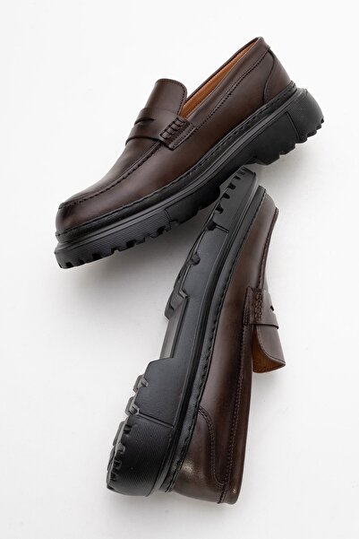 maximoda Valódi bőr, Eva talp, belső külső bőr, vastag talpú férfi cipő