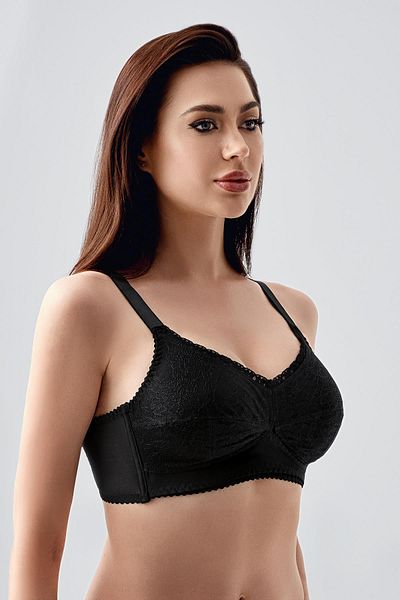 C&City Σουτιέν Detailed Minimizer Tulle C12306 Μαύρο