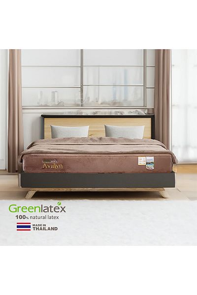 BACK COMFORT Aveline Natural Latex Mattress | 100% Organic Latex| Spine Support| Antibacterial & Eco-Friendly