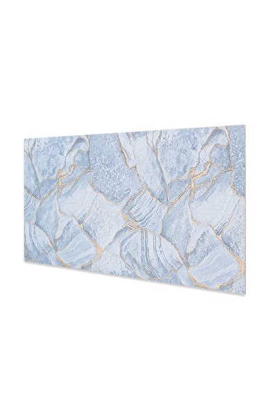 Naimeed Company Set de 6 panouri decorative autoadezive cu folie de aluminiu, suprafață acoperită 1,08 m², D7112, 60x30 cm
