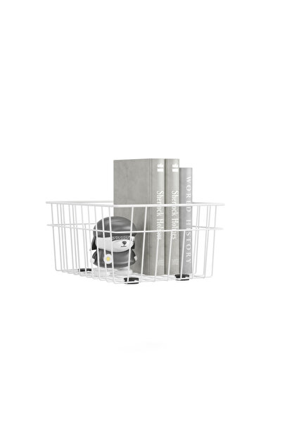 Furni24 Pera Sepet, Dolap içi Box, Tel Sepet, Aksesuar Box