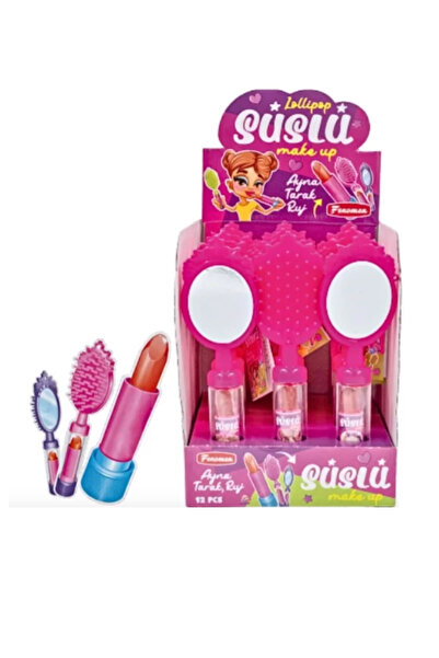 fenomen Süslü Lolipop Ruj Şeker 12'li Paket
