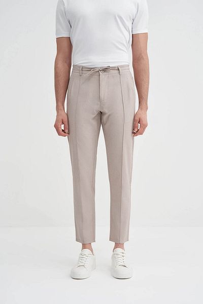 Cazador Ανδρικό παντελόνι Jogger Beige 26