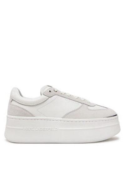 Karl Lagerfeld adidași pentru femei KL65025 albi