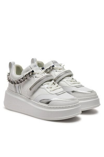 Karl Lagerfeld adidași pentru femei KL63543 albi
