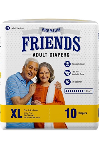 Friends Premium Adult Diapers Tape Style Extra Large