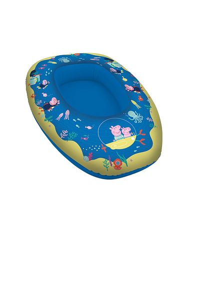 Peppa Pig Inflatable boat for children, multicolor, 80x54x22 cm, Peppa Pig