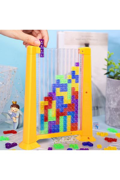 zola Joc puzzle Tetris, pentru copii, 70 de piese, 23x16x5 cm, multicolor