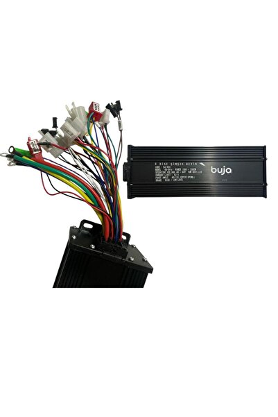 CTR 1300W Uyumlu E-Bike Sürücü Beyni – 48/72V Motor Kontrol Ünitesi, Şimşek T...