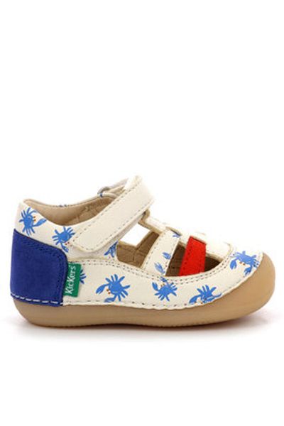 Kickers boys' sandals 961062-10-33 white