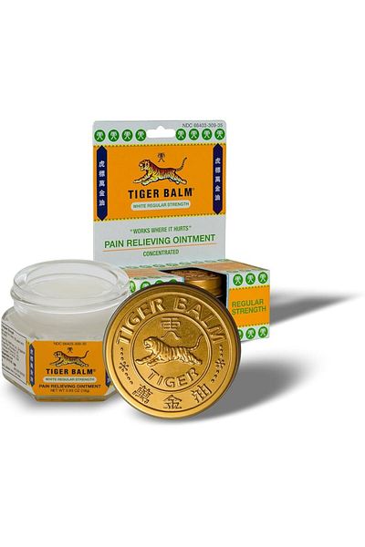 Tiger Balm Pain Relief White Ointment, 19.4gm, 4 Pieces |