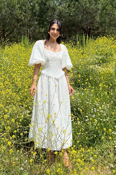 Seda Yalçın Atelier Balerínské šaty s detailem pasu