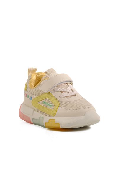 WALKWAY Cream Baby Sports Shoes Ppn 1909 B
