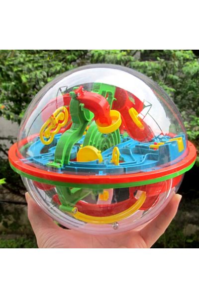 zola Jucarie logica labirint 3D, multicolor, 138 de obstacole, 18 cm