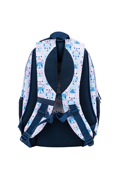 zola Ergonomic, lightweight backpack, multiple compartments, reflective, puppies, 42x30x20 cm