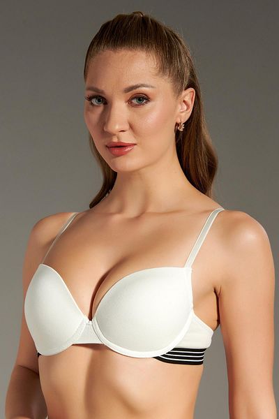 C&City Non-Padded Children's Bra C18133 Ecru