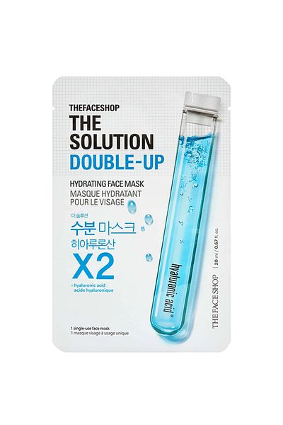 The Face Shop The Solution GZ Hydrating Double-Dose Face Mask || Hyaluronic ||
