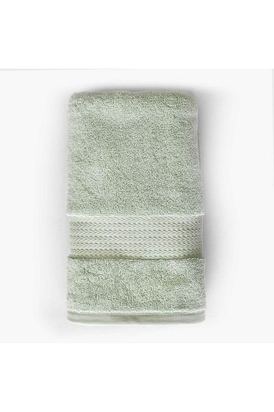 Alesta Home Βαμβακερή Πράσινη Πετσέτα Χεριών 50x90 cm HVL049