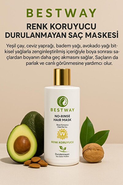 BESTWAY KUAFÖR & GÜZELLİK SALONU قناع الشعر المضاد للحماية من الألوان