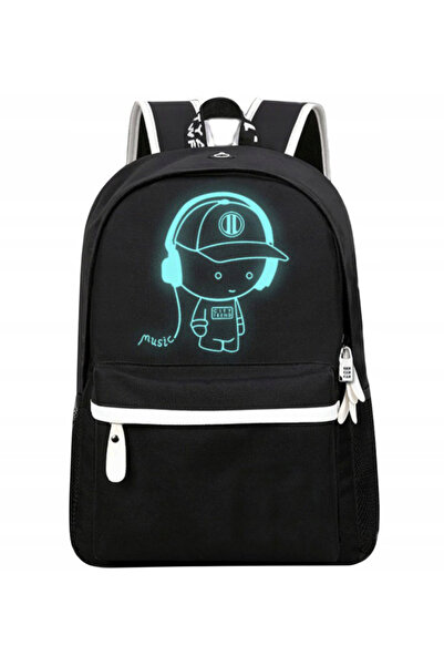 zola Σακίδιο πλάτης εφήβου, USB, υποδοχή ακουστικών, κλειδαριά με συνδυασμό, κασετίνα, ανακλαστική, 42x14x33 εκ.