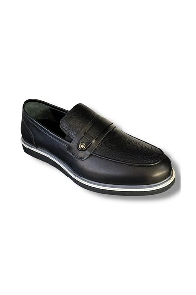 İdeal Voyager 5769 Men's Genuine Leather Comfort Very Comfortable Dad Loafer Shoes Casual Orthopedic