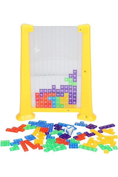 zola Joc puzzle Tetris, pentru copii, 70 de piese, 23x16x5 cm, multicolor