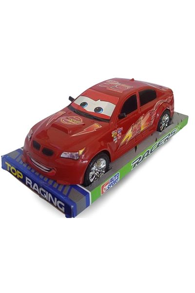 Disney Pixar Cars Turbo Racers Lighting McQueen Vehicle Red