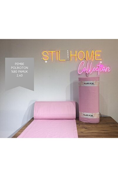 Gasel Home Nevresimlik Çarşaflık Metrelik Düz Renk Kumaş