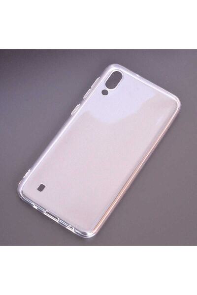 ZM STORE Samsung Galaxy M10 Kılıf Zore Süper Silikon Ince Şeffaf Kapak