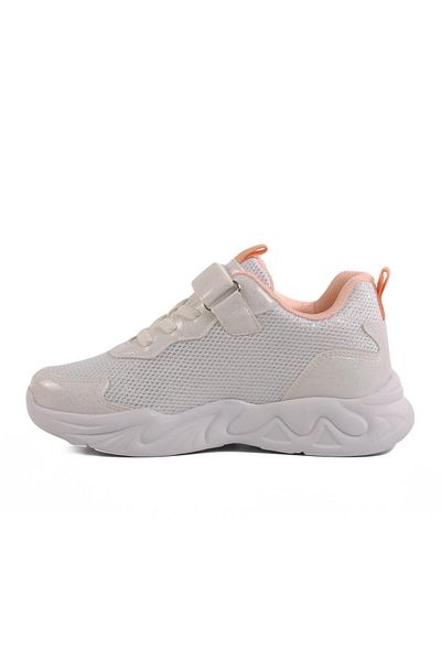 pepino 1878 F Pantofi sport pentru copii alb-galben-pudra