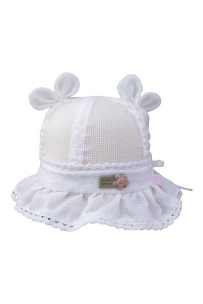Aware Time Kitti 0-12 Months Girl F Baby&Child Summer Mesh Fedora Hat