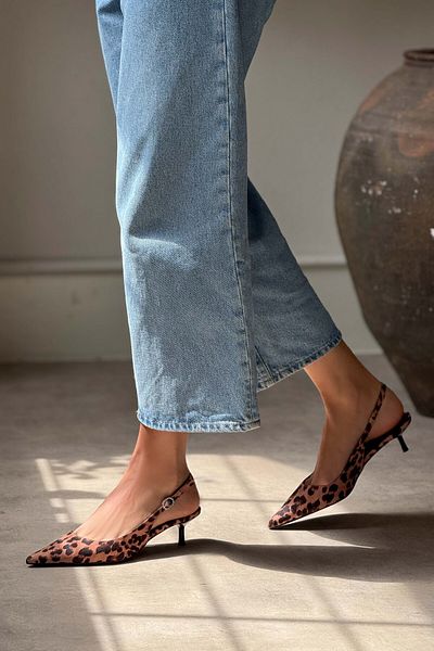 NİŞANTAŞI SHOES Lorry Leo Satin Belt Detail Pointed Toe Women's Thin Heeled Shoes
