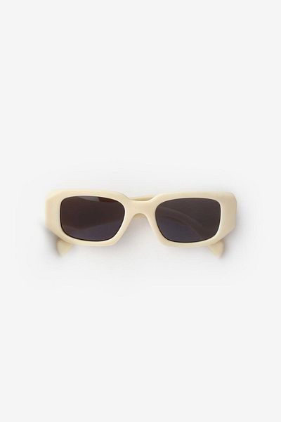 Le Mabelle Ecru Rectangular Children's Sunglasses