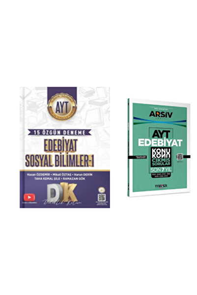 Yargı Yayınları 2025 diddaktik kalem ayt edebiyat sos1 deneme ve ayt edebiyat...